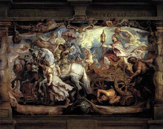 Peter Paul Rubens Triumph of Church over Fury, Discord, and Hate